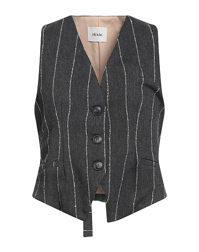 DIXIE Gilet Grigio 35% Cotone, 30% Viscosa, 30% Poliestere, 5% Altre Fibre