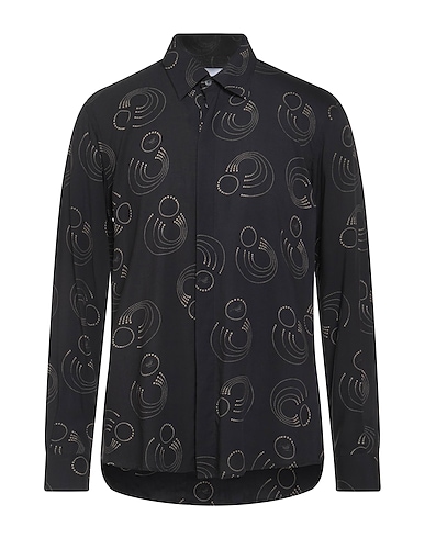 GAëLLE Paris Patterned shirt Black 100% Viscose