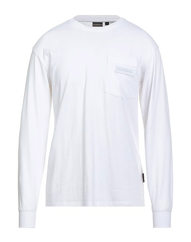 NAPAPIJRI Basic T-Shirt Weiß 100% Baumwolle