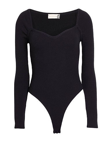 HAVEONE TOPS & TEES Black 52% Viscose, 26% Polyester, 22% Polyamide