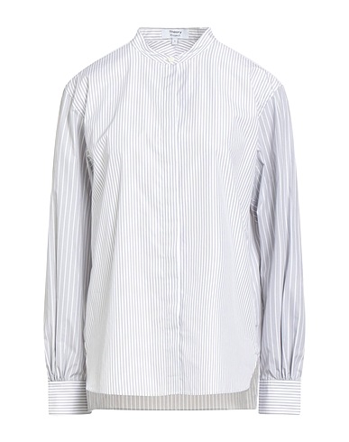 THEORY PROJECT Gestreiftes Hemd Grau 75% Baumwolle, 25% Polyester