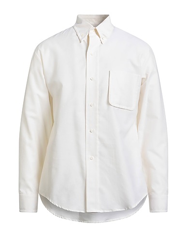 SANDRO Camicia tinta unita Avorio 100% Cotone