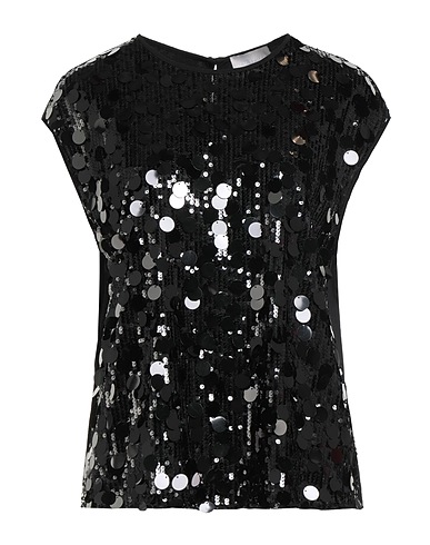 HEMISPHERE Top Schwarz 100% Polyester, Viskose, Elastan