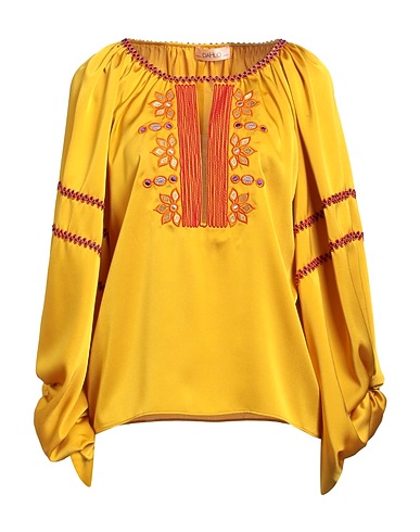 DAHLO Top Giallo 100% Poliestere