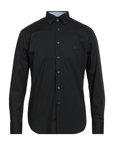 RODRIGO Camisa lisa Negro 100% Algodón