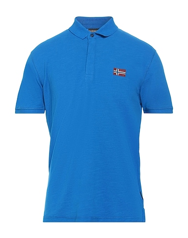 NAPAPIJRI Polo Blu china 100% Cotone