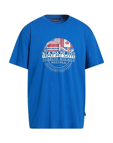 NAPAPIJRI T-Shirt Blau 100% Baumwolle