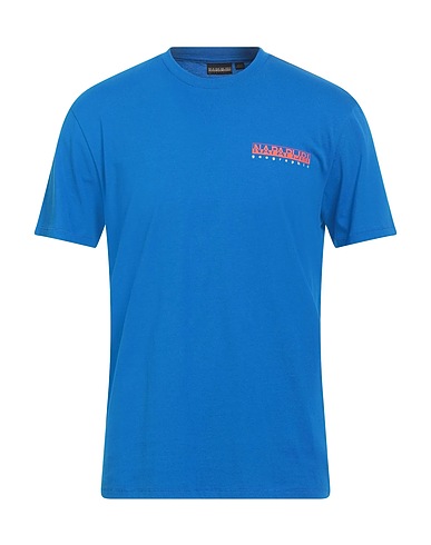 NAPAPIJRI T-shirt Blu 100% Cotone