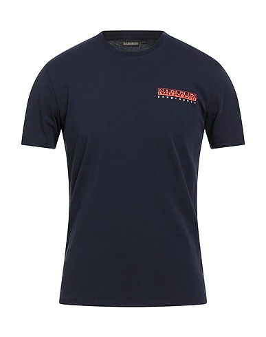 NAPAPIJRI T-shirt Blu navy 100% Cotone