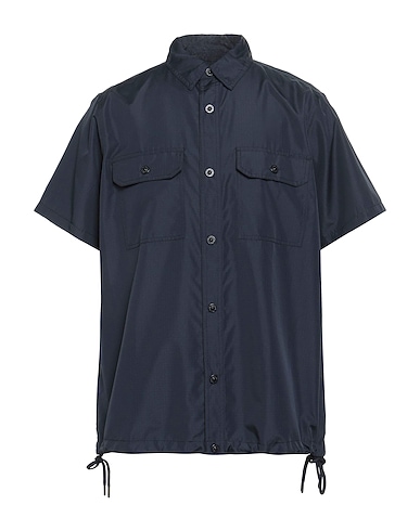 TAION Chemise de couleur unie 100% Polyester