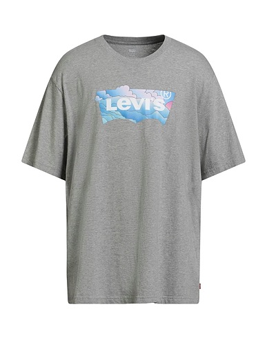 LEVI'S T-shirt Grigio chiaro 100% Cotone