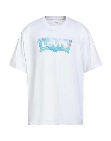 LEVI'S T-shirt Bianco 100% Cotone
