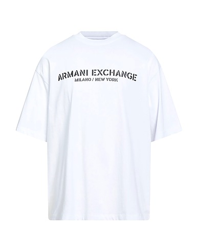 ARMANI EXCHANGE T-shirt White 100% Cotton