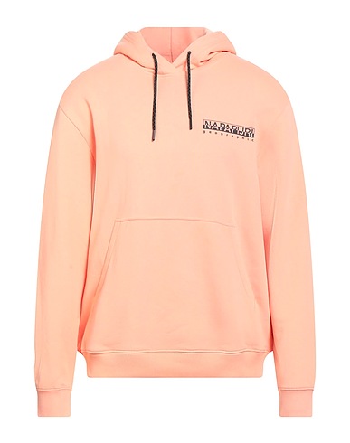 NAPAPIJRI Hooded sweatshirt Salmon pink 100% Cotton