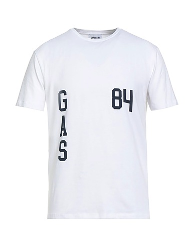 GAS T-shirt White 95% Cotton, 5% Elastane