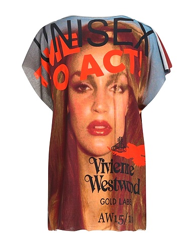 VIVIENNE WESTWOOD T-shirt Burgundy 100% Cotton