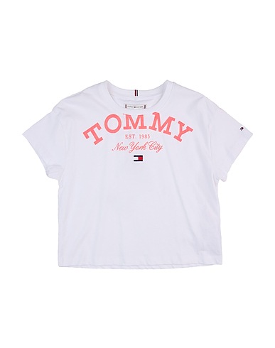 TOMMY HILFIGER T-shirt White 100% Cotton