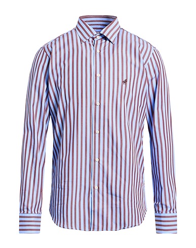 RODRIGO Striped shirt Sky blue 100% Cotton