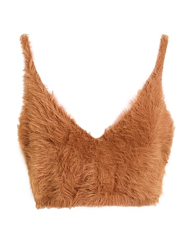 WEILI ZHENG Top Cammello 100% Nylon