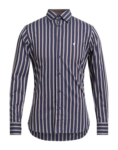RODRIGO Striped shirt Midnight blue 100% Cotton