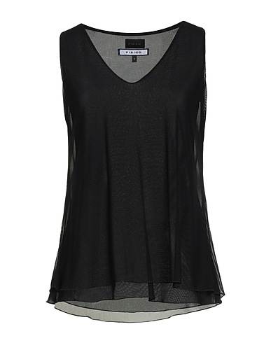 FISICO Top Nero 92% Poliacrilico, 8% Elastan
