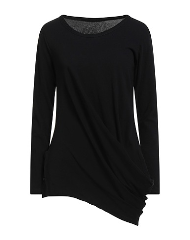 YOHJI YAMAMOTO T-shirt Μαύρο 100% Βαμβάκι