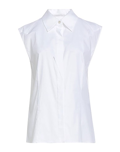 BOSS Camicie e bluse tinta unita Bianco 97% Cotone, 3% Elastan