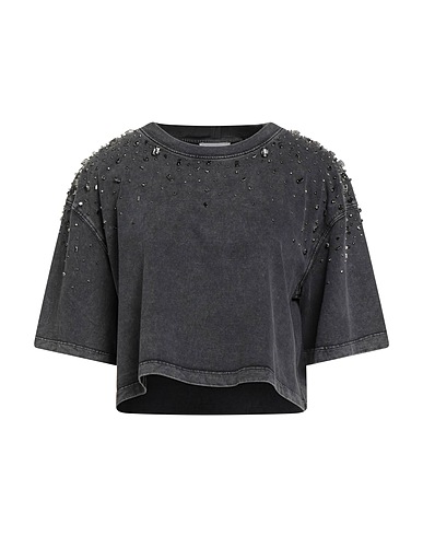 SANDRO Camiseta Gris 100% Algodón