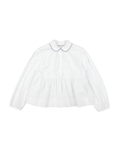 BURBERRY Patterned shirts & blouses 96% Cotton, 4% Elastane