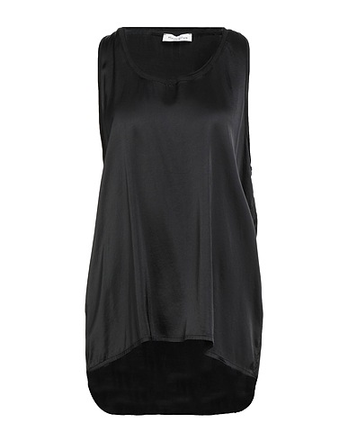 MANILA GRACE Top Black 97% Viscose, 3% Elastane