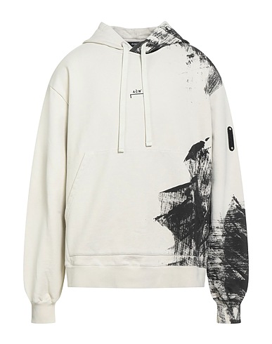 A-COLD-WALL* Hooded track jacket  Light grey 100% Cotton