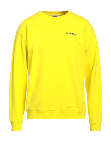 DONDUP Sweatshirt Yellow 100% Cotton