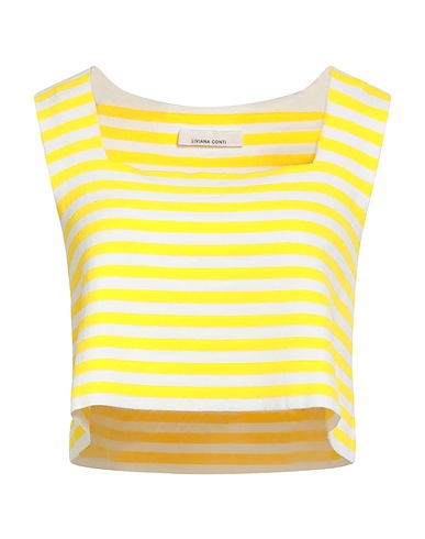 LIVIANA CONTI Top Yellow 65% Viscose, 35% Polyamide