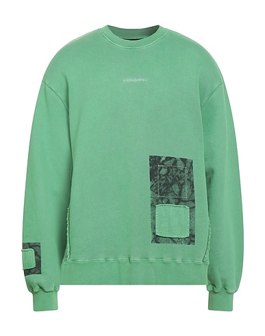 A-COLD-WALL* Felpa Verde chiaro 100% Cotone