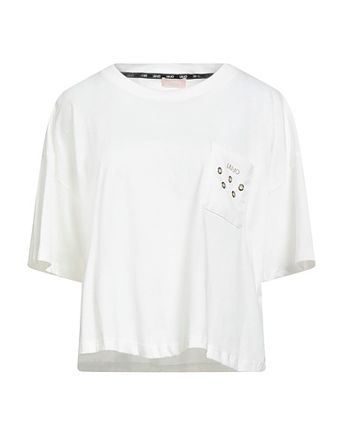 LIU •JO T-shirt BETTER White 100% Cotton