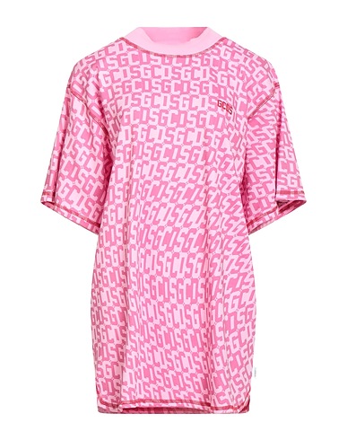 GCDS Short dress Pink 100% Cotton