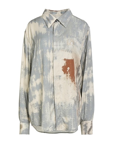 FEDERICO CINA Shirts Grey 100% Lyocell