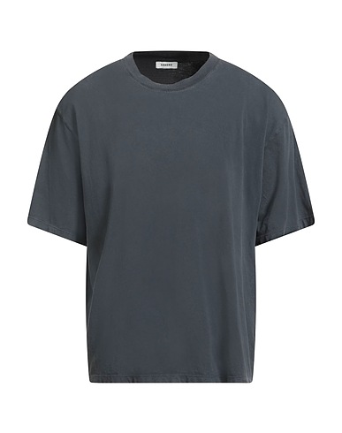 SANDRO Basic T-Shirt Blei 100% Baumwolle