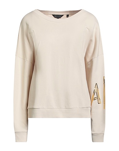 ARMANI EXCHANGE Sweatshirt Beige 100% Cotton