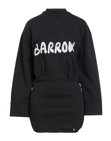 BARROW Short dress Black 100% Cotton