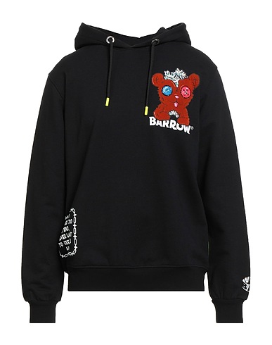 BARROW Hooded sweatshirt Black 100% Cotton