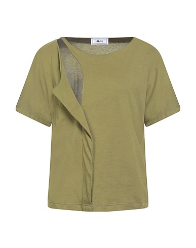 JIJIL T-Shirt Militärgrün 100% Baumwolle