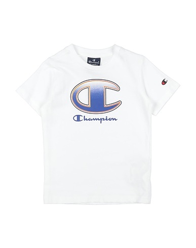 CHAMPION T-shirt White 100% Cotton