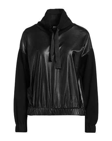 DEHA Sweatshirt Black 50% Polyester, 50% Polyurethane, Viscose, Polyamide, Elastane