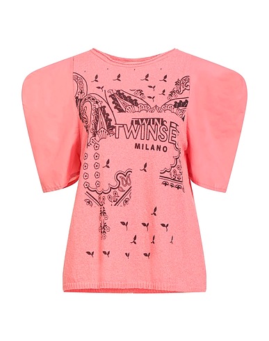 TWINSET Jumper Salmon pink 65% Cotton, 35% Polyamide