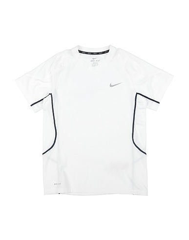 NIKE T-shirt BIANCO 98% Polyester, 2% Elastane