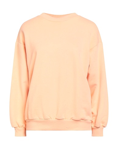 REBEL QUEEN by LIU •JO Sweatshirt Apricot 100% Cotton, Elastane