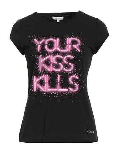 KOCCA T-shirt Nero 95% Cotone, 5% Elastan