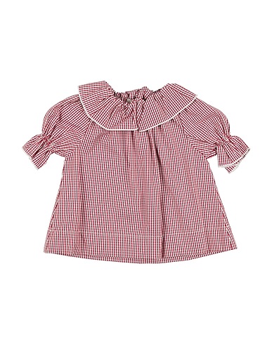 LA STUPENDERIA Top Brick red 100% Cotton