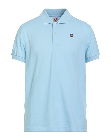 MURPHY & NYE Polo shirt Sky blue 100% Cotton